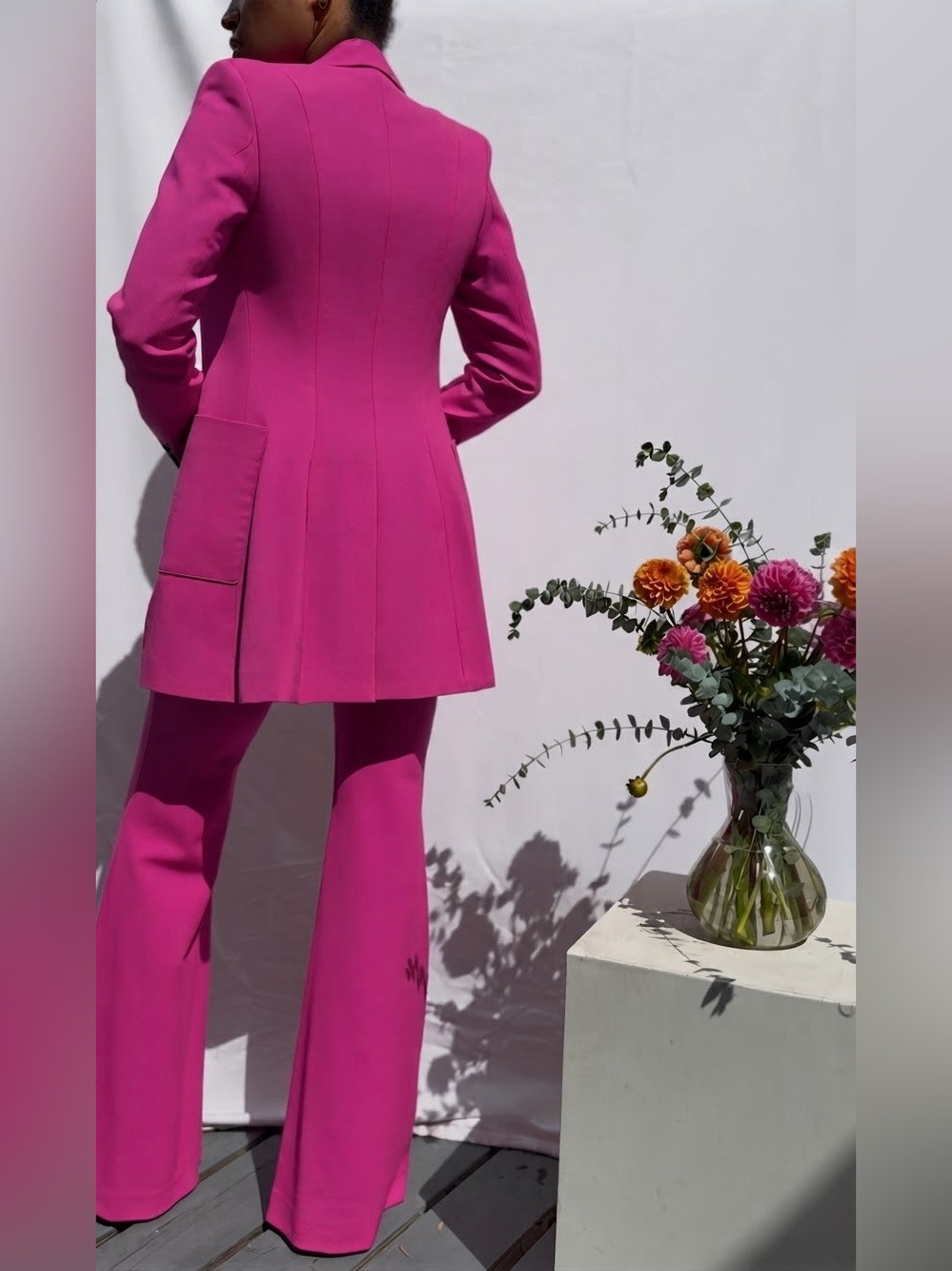 Marcell Von Berlin Virgin Wool Pant Suit